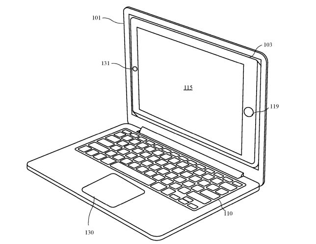 Terza immagine del brevetto Apple. Source: pdfaiw.uspto.gov