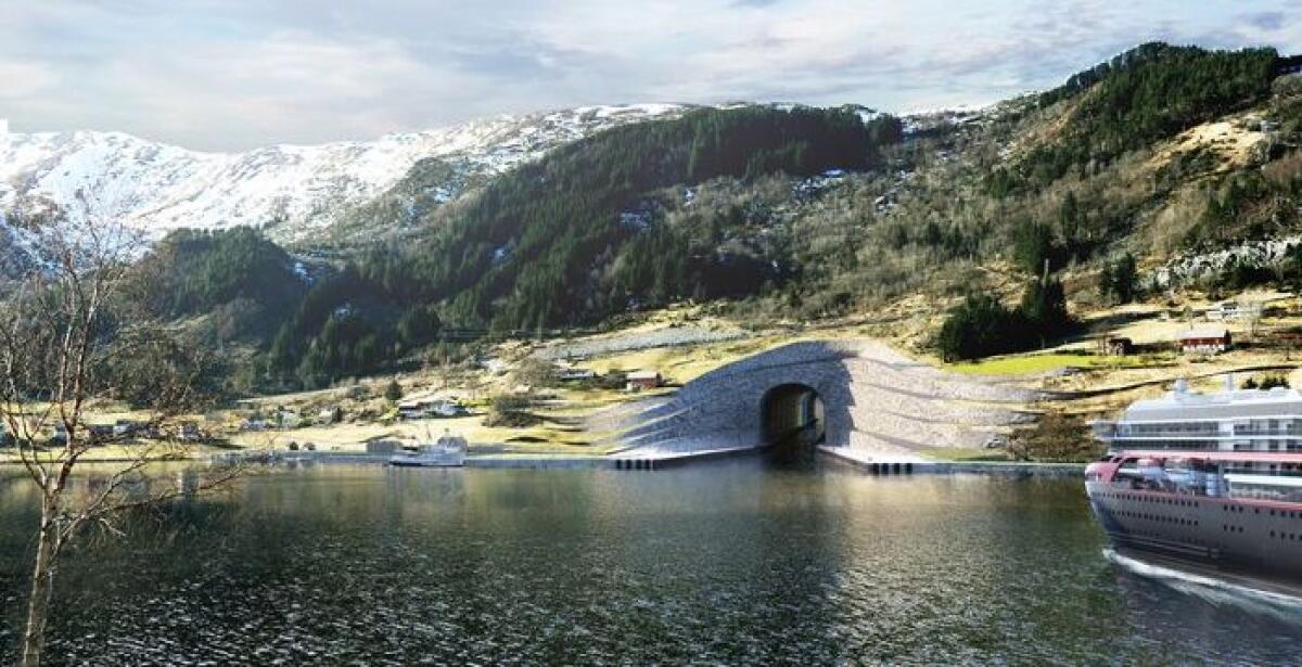 Il primo tunnel navale al mondo sarà costruito in Norvegia - PH: DDay.it
