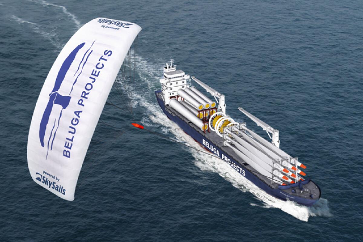 Skysails: nuova frontiera della propulsione "Green" - PH: MarineBuzz