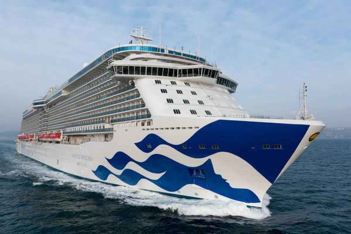 Fincantieri: consegnata a Monfalcone la Majestic Princess - PH: Ansa