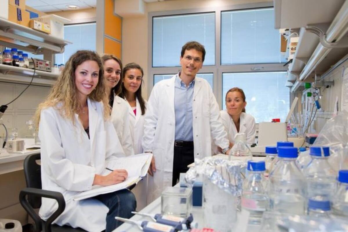 Alzheimer? Colpa della dopamina! - Il prof. D'Amelio e la sua  equipé. Credits: quotidiano.net