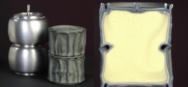 Scorie radioattive, trattamento, condizionamento, vetrificazione , Synroc, Close-up Engineering