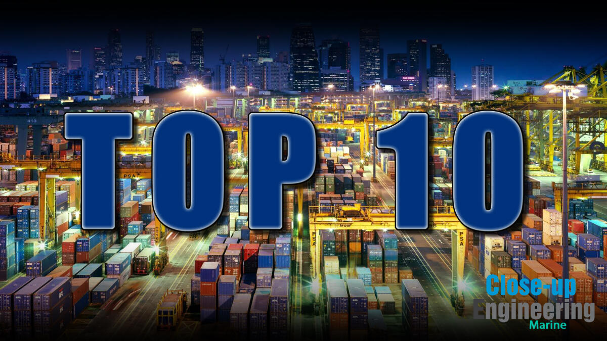 Top 10 dei porti più grandi al mondo ad oggi - 