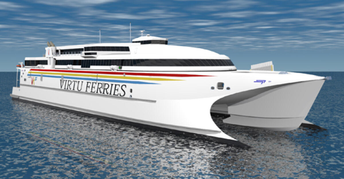 Wärtsilä fornirà gli idrogetti al catamaro veloce più grande del Mediterraneo - PH: Wärtsilä