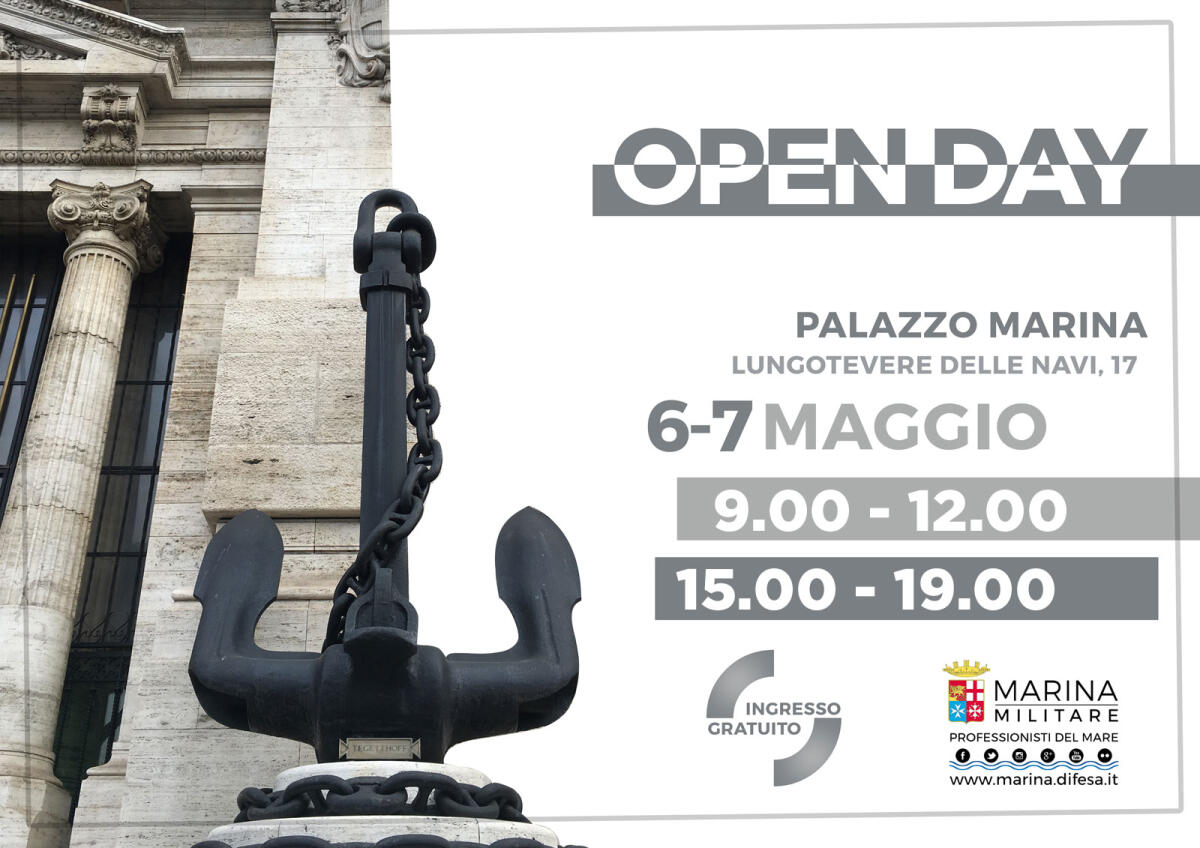 Open House: Palazzo Marina apre le porte al pubblico - PH: marina.difesa.it
