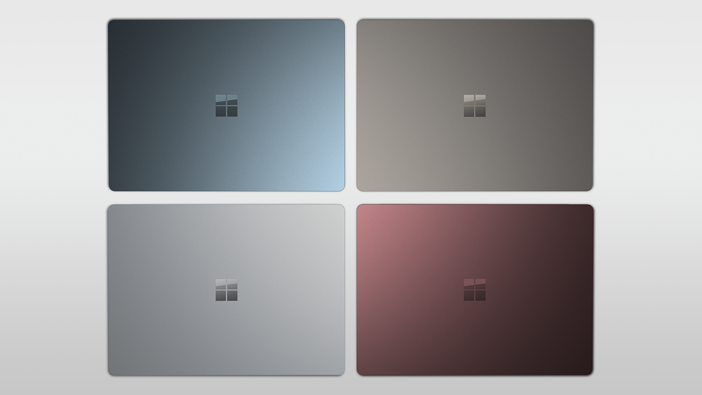 Parte superiore del Surface Laptop. Source: blogs.windows.com