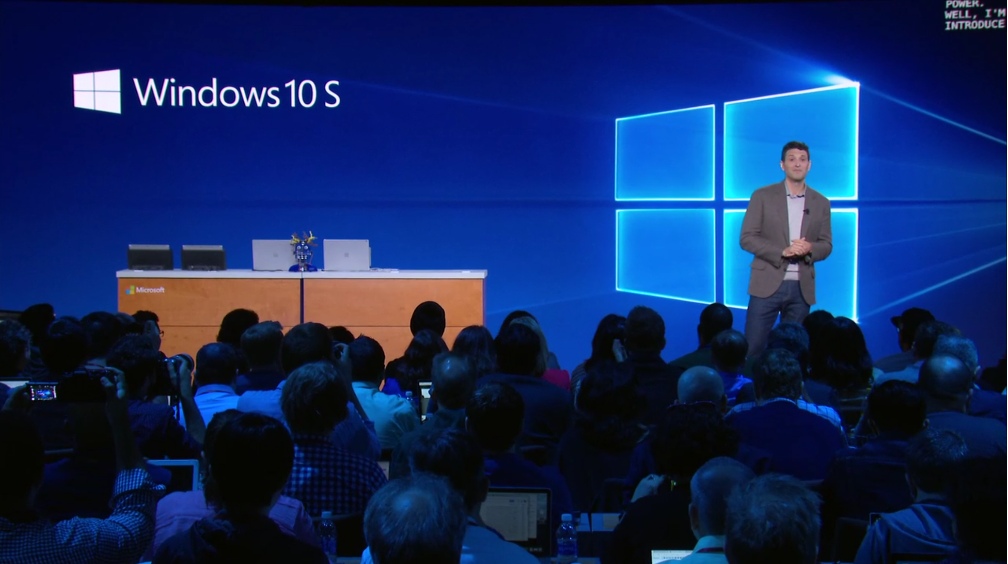 Presentazione di Windows 10 S al #MicrosoftEDU. Source: mspoweruser.com