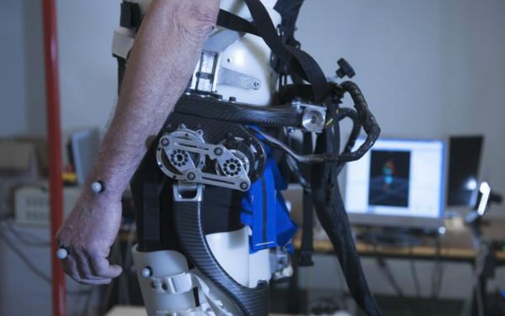 Un particolare del nuovo modello di esoscheletro http://www.santannapisa.it