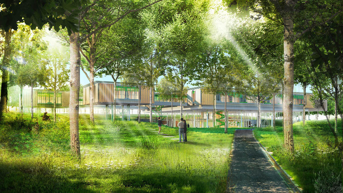 La "casa sull'albero" di Renzo Piano - architetti.com