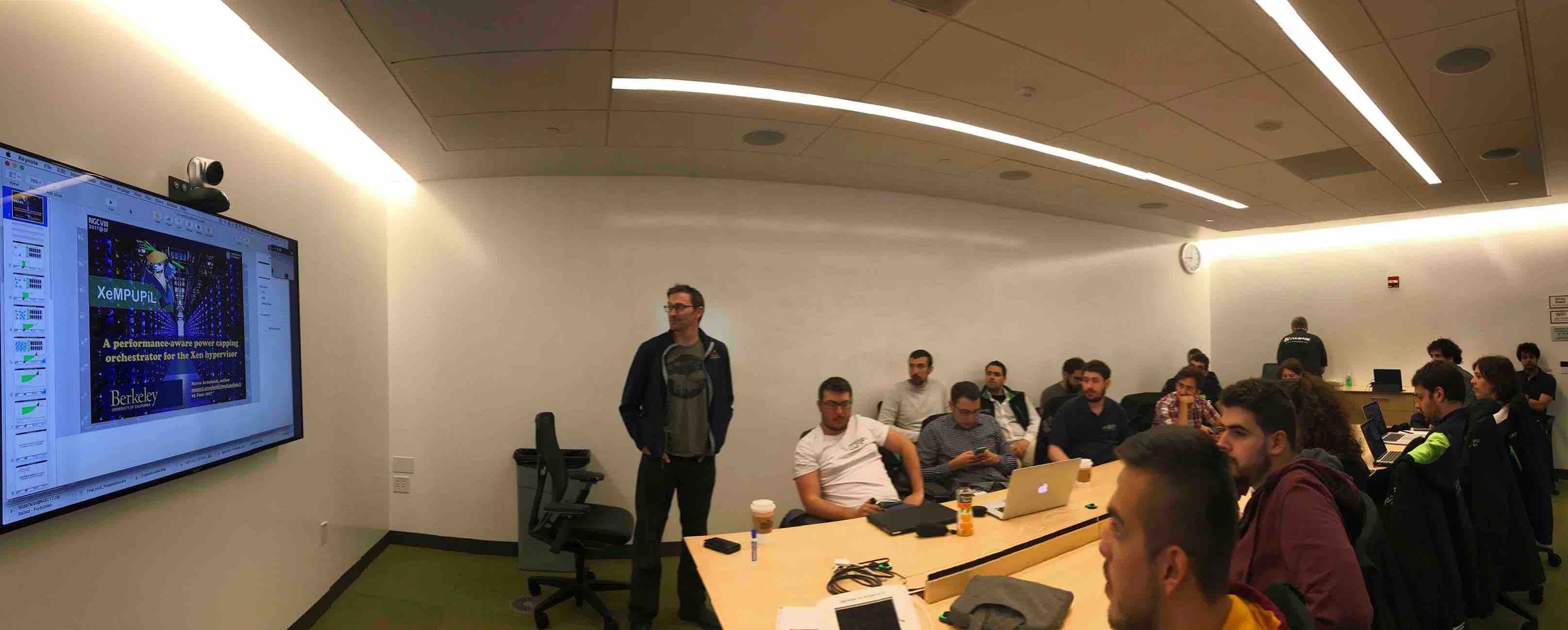NECST Lab con Steven, ricercatore al Berkeley Lab
