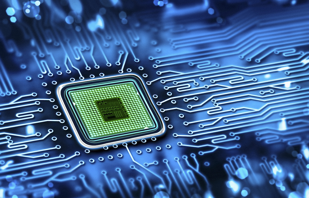 Rappresentazione grafica di una chip per PC. Source: redorbit.com