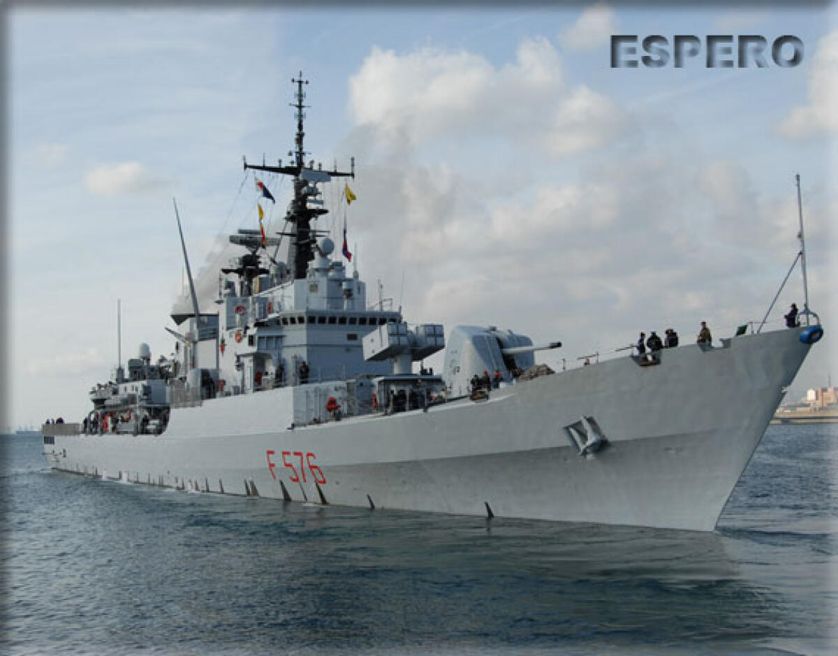 Difesa, antipirateria: nave Espero termina l'impegno nell'Oceano Indiano nella missione europea - PH: Marina Militare