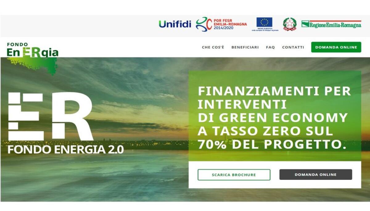 Fondo enERgia 2.0 – 36 Milioni di Euro per le Imprese - twitter.com/RegioneER