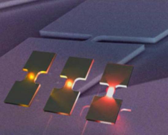 Il germanio che emette luce laser alla base dei PC del futuro. Credits: ANSA
