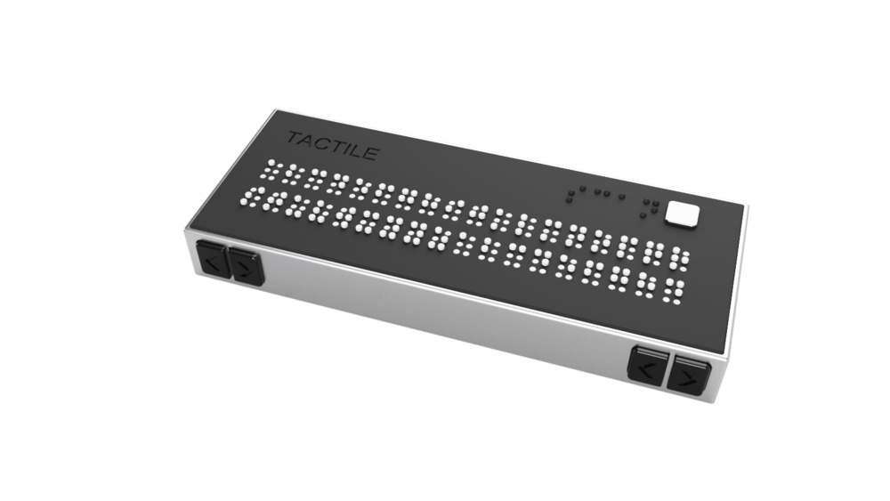 Tactile: il primo traduttore portatile "text to braille" real-time Credits: Tactile