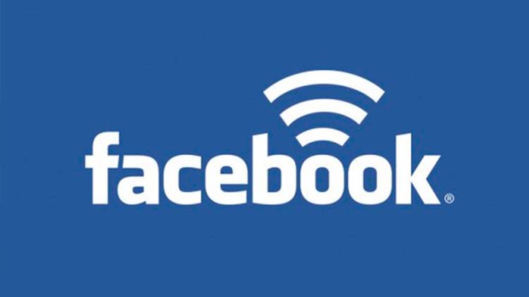 Logo Facebook con l'aggiunta del simbolo Wi-Fi. Source: nairaland.com