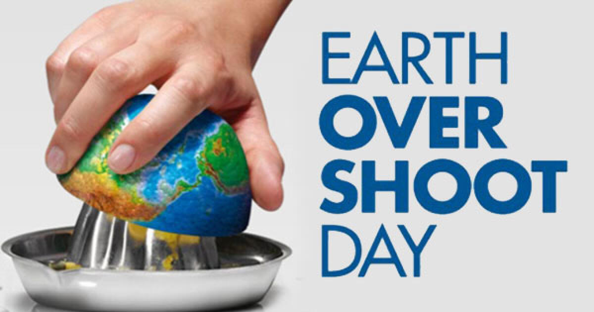 Overshoot day: la Terra Chiede il Conto - overshootday.org