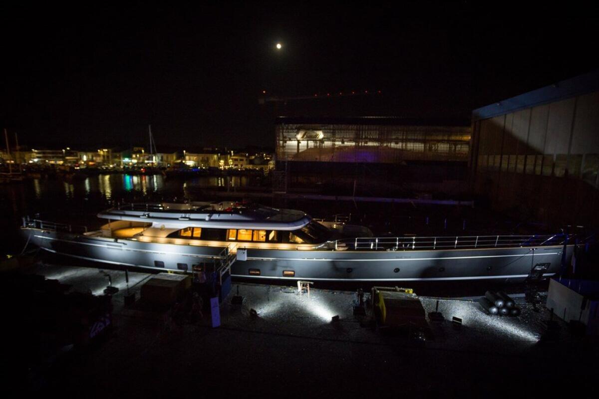Perini Navi: varato a Viareggio il nuovo S/Y Seven - PH: Perini Navi