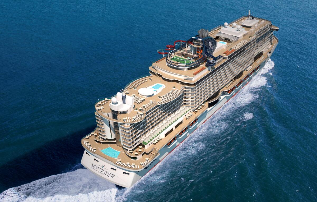 MSC Crociere e Fincantieri celebrano il "flat out" di MSC Seaview - PH: msccrociere.it