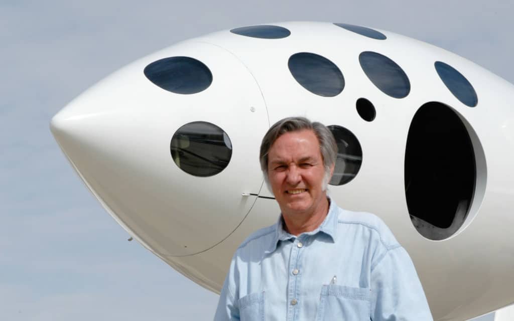 Burt Rutan. Fonte: burtrutan.com