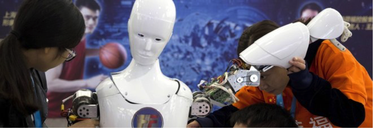 Assemblaggio di un robot. Credits: www.ilmessaggero.it