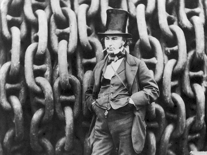 Isambard Kindom Brunel. Fonte: anglotopia.net