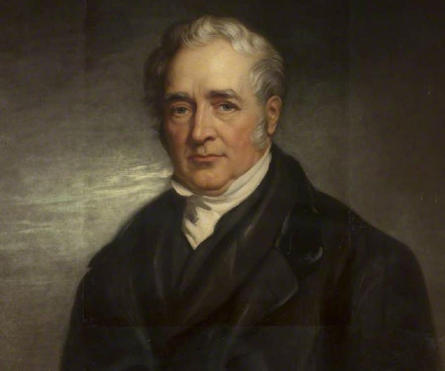 George Stephenson. Fonte: Famous People