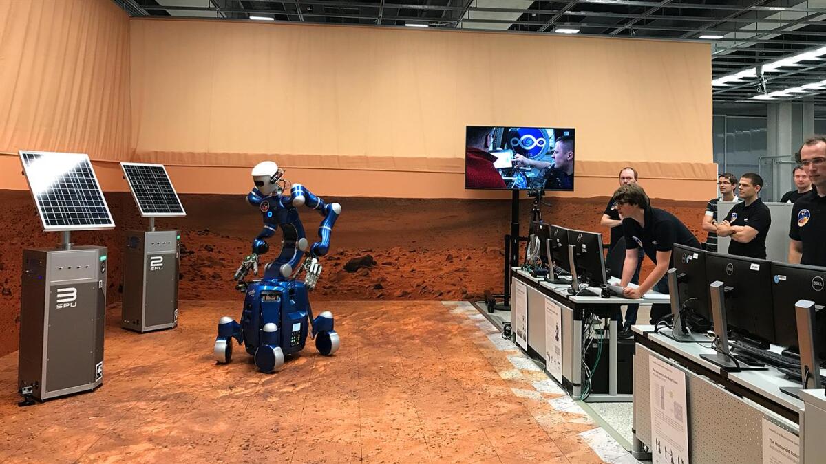 Dallo spazio sulla Terra: Nespoli guida il robot Justin - 