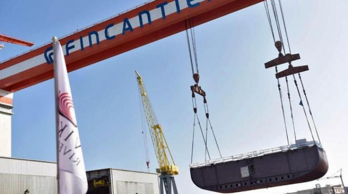 Fincantieri - Cunard: nuova commessa - PH.Gazzetta del Sud