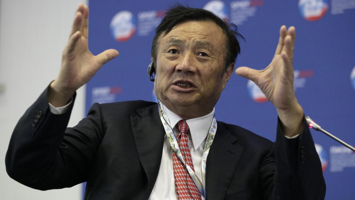 Huawei supera Apple: rivoluzionato il mercato degli smartphone - Huawei CEO, Ren Zhengfei. Source: qz.com