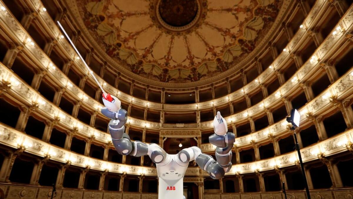 YuMi, quando il direttore d'orchestra è... un robot! - YuMi, credits: gdb.rferl.org