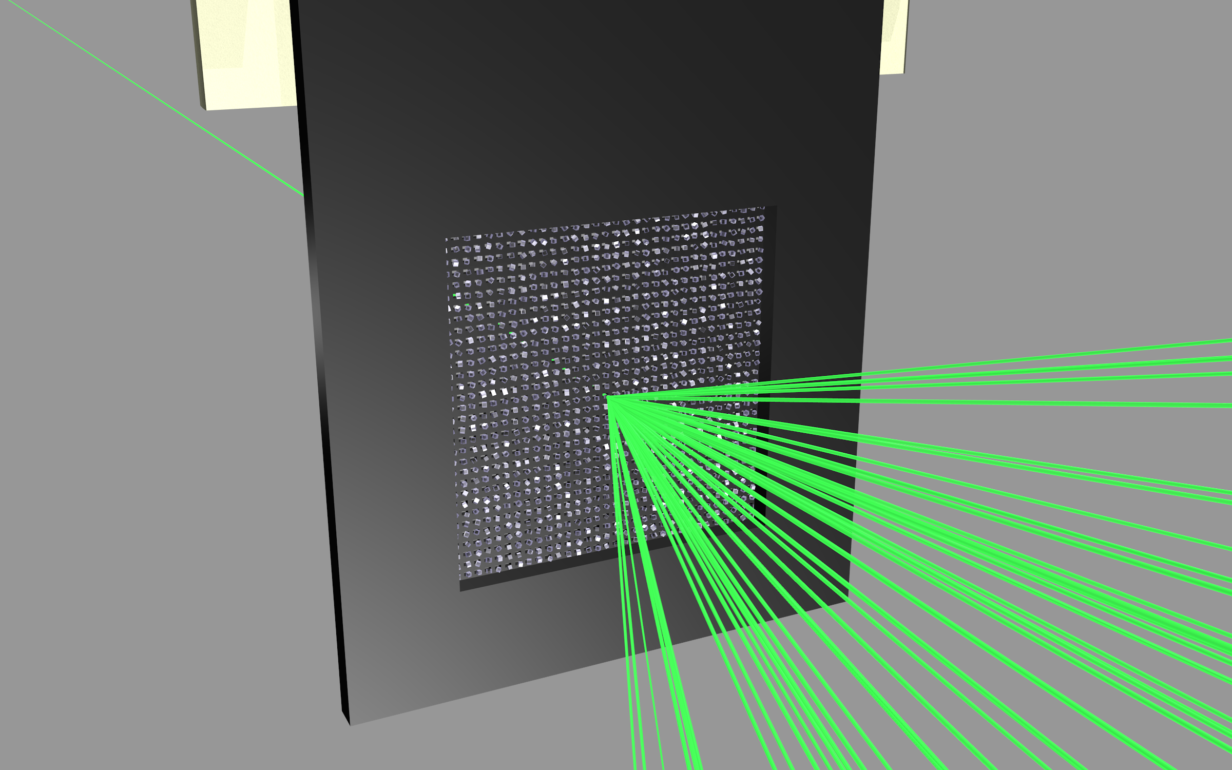 Schematizzazione del set-up sperimentale. Credit: Philip Roedig, DESY