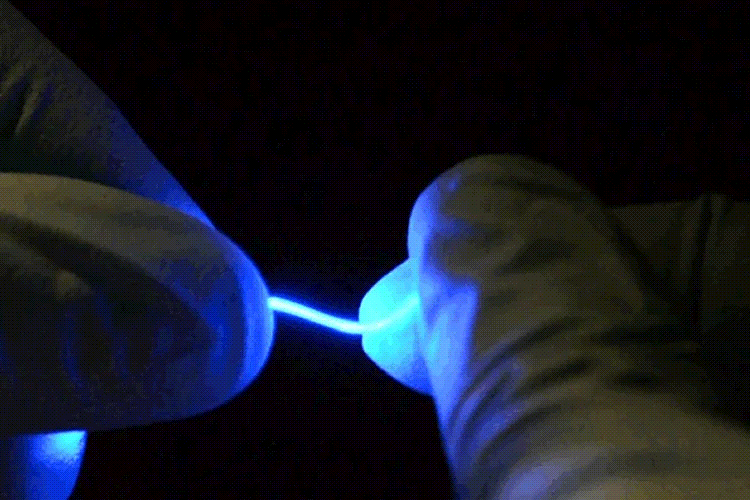 Esempio di nano-fibre realizzate al MIT