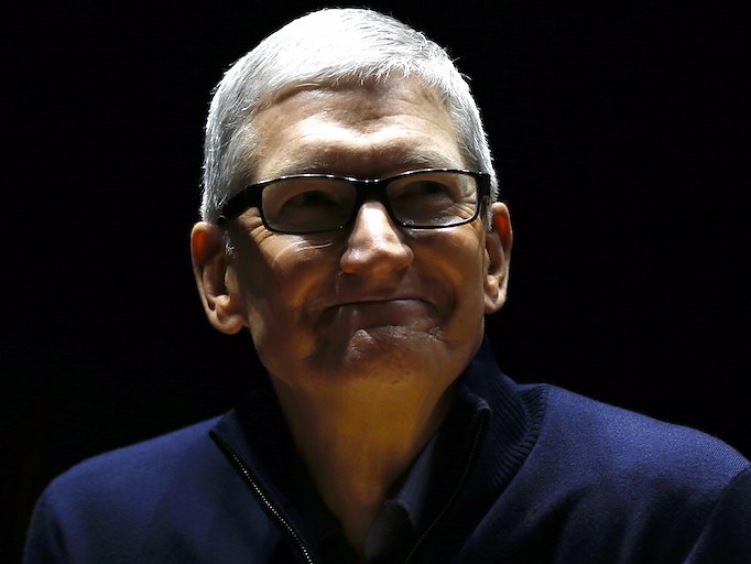 Apple CEO, Tim Cook. Foto di Stephen Lam/Getty Images. Source: businessinsider.com