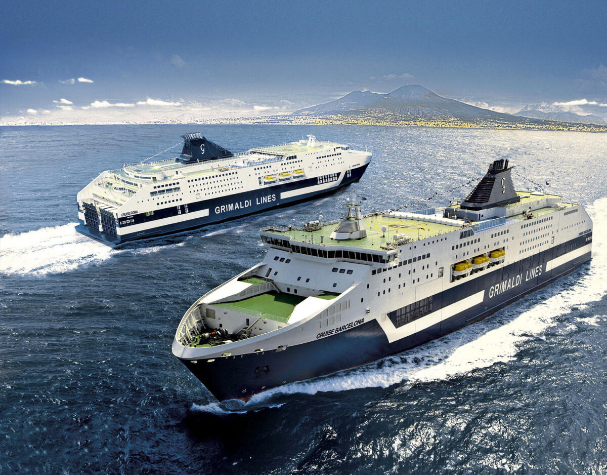 Grimaldi all'Euromed: nuova flotta green e contratto per 10 nuove navi - ph.Port Mobility