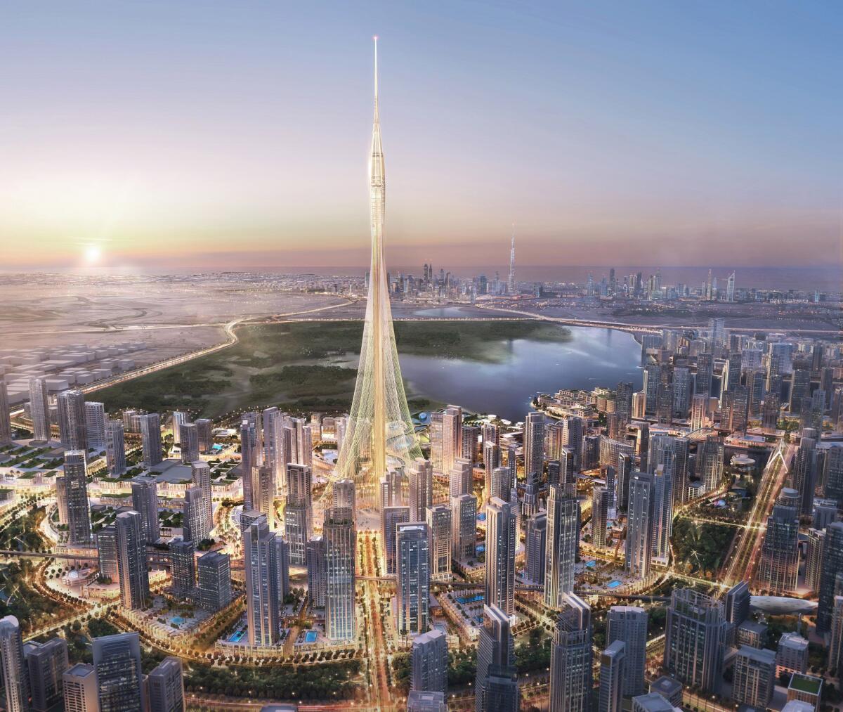 La Torre di Calatrava a Dubai sarà la struttura più alta del mondo - 