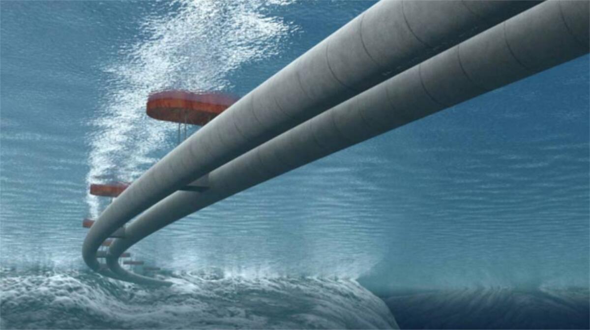 Nuovo ponte galleggiante sommerso in Norvegia, progettato da un Ingegnere italiano - 
