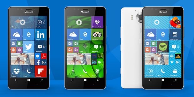 La familia Lumia, lo smartphone della Nokia creato in partnership con la Microsoft. Credits: www.macitynet.it