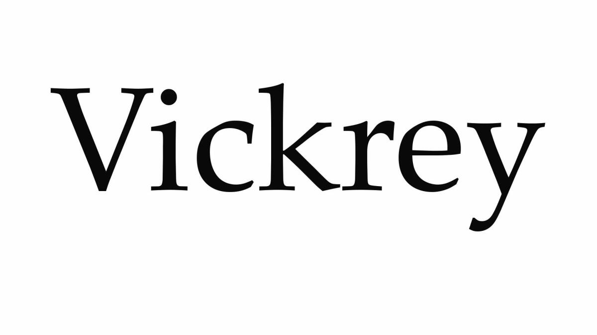 L'asta di Vickrey: prova a mentire - Vickrey auction