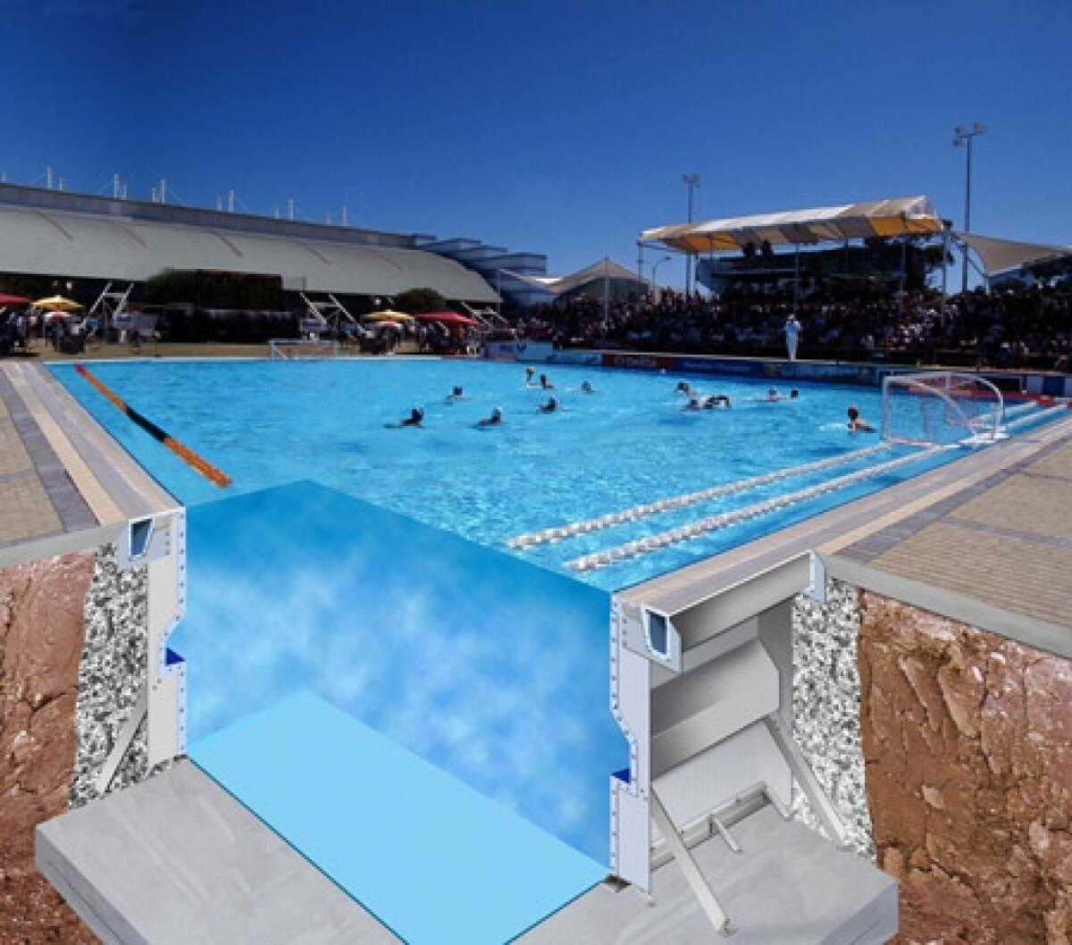 La tecnologia Myrtha, un sistema innovativo per la costruzione delle piscine - 