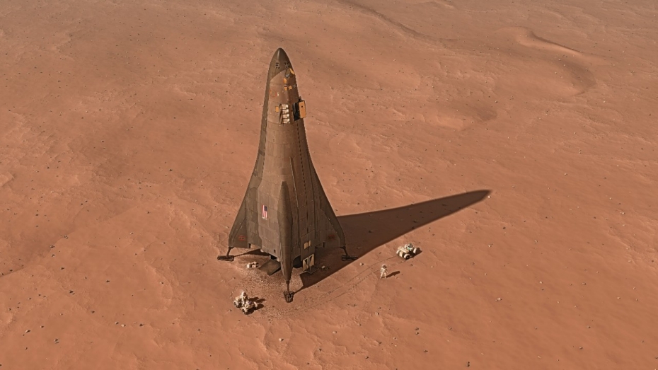 Il lander della Lockheed Martin. Credits: www.lockheedmartin.com