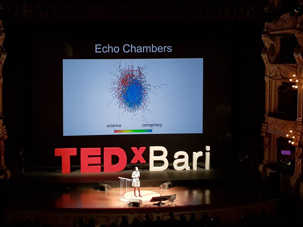 Fabiana Zollo al TEDxBari, credits: Elio Palumbieri