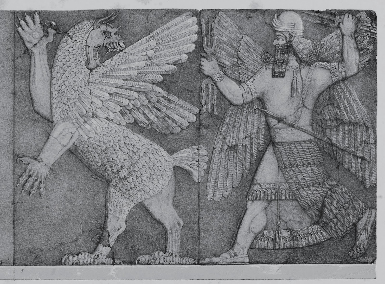 Antiche divinità sumeriche, credits: utopisticahistorica.files.wordpress.com