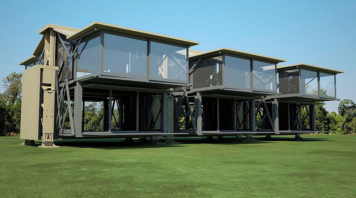 La casa pieghevole: un brevetto Ten Fold Engineering - inhabitat.com