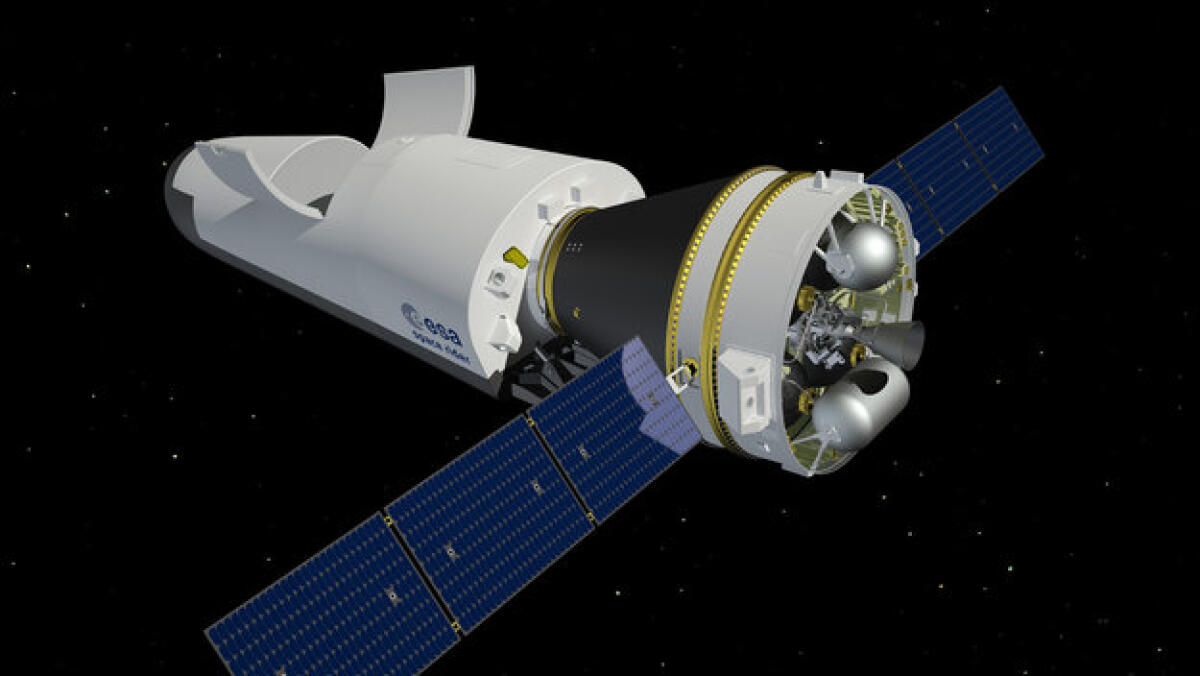 Space Rider: il nuovo velivolo riutilizzabile europeo - Concept del nuovo Space Rider. Credits: www.esa.int