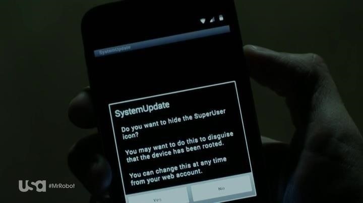 Il tracking software installato nello smartphone, utilizzato anche per ottenere i privilegi di root. Credits: null-byte.wonderhowto.com