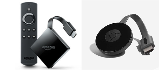 FireTv di Amazon e Chromecast di Google.images.agi.it