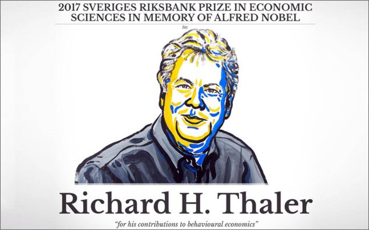 Richard Thaler: Nobel 2017 all'economia comportamentale - Richard Thaler.