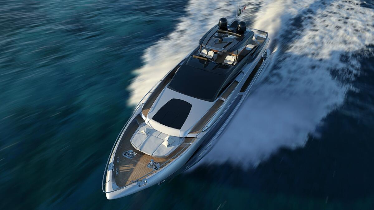 Riva 90' : svelato il design esterno - PH: Riva Yacht