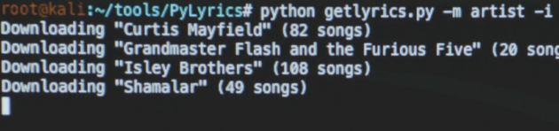 La ricerca di Elliot sugli artisti preferiti dall'hacker e le loro canzoni. Credits: geekwire.com